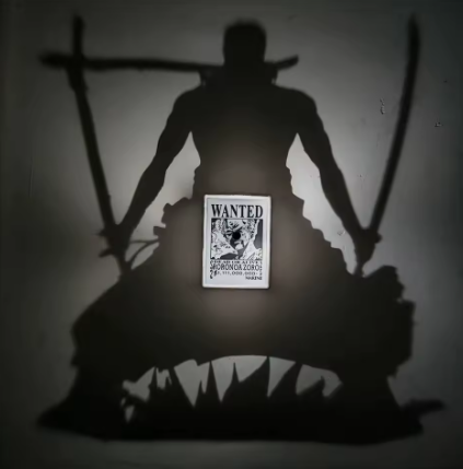 Anime Shadow Wall Light