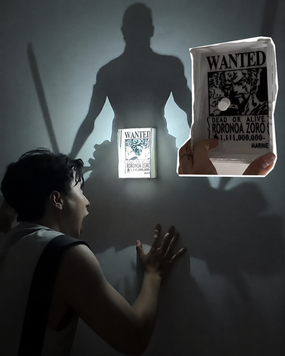 Anime Shadow Wall Light